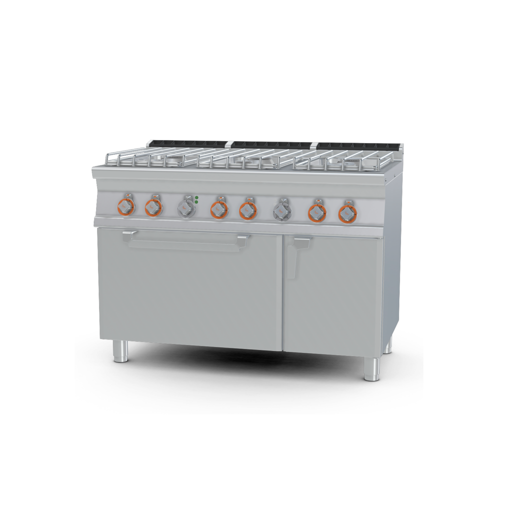 [70/120CFGPES-L] Gasherd mit Elektro-Backofen - 70/120CFGPES-L
