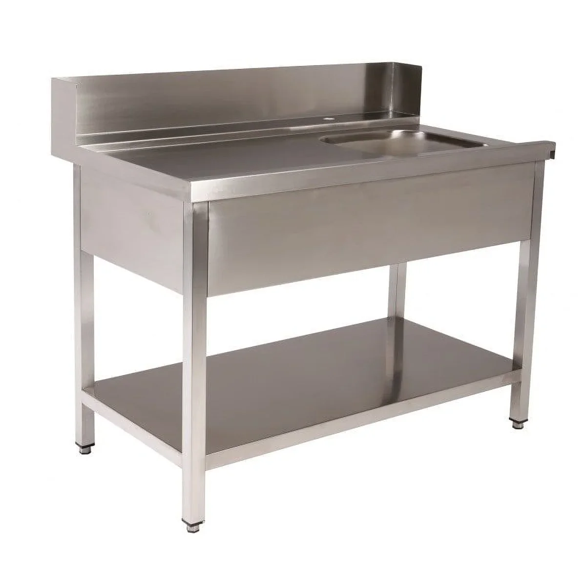 [281510] Zulauftisch mit Becken 400x400x250mm