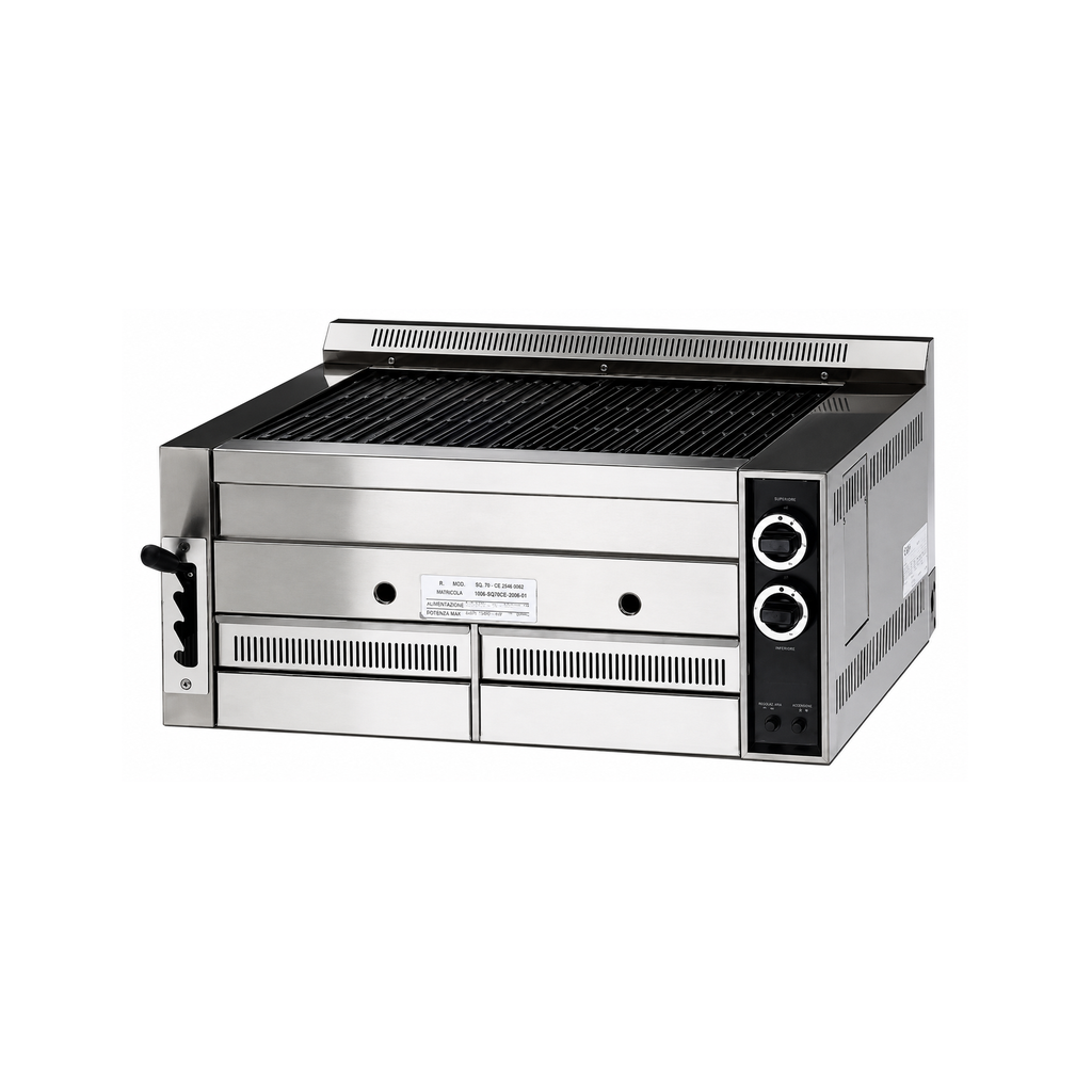 Lavaglühstein-Grill B-80