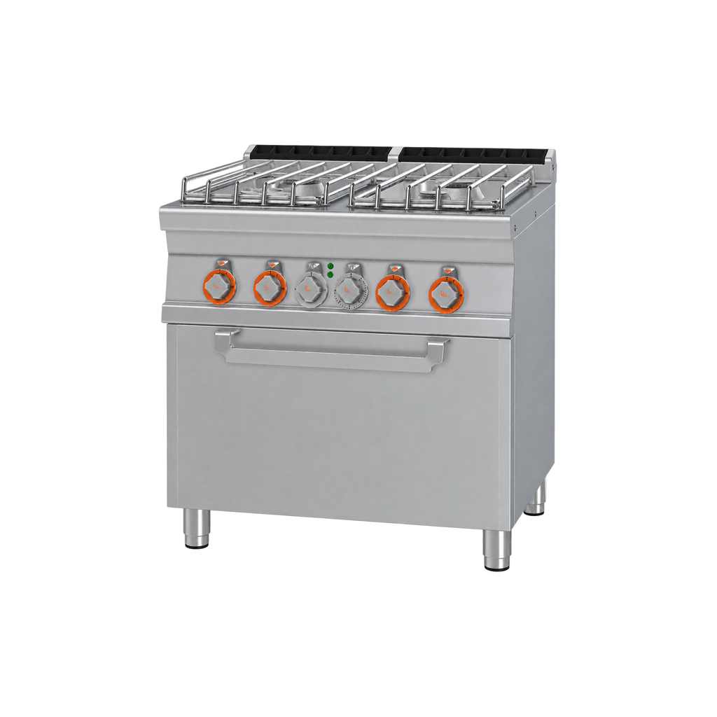 [70/80CFGPES-L] Gasherd mit Elektro-Backofen, statisch - 70/80CFGPES-L